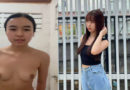 Thai teenagers take a bath naked
