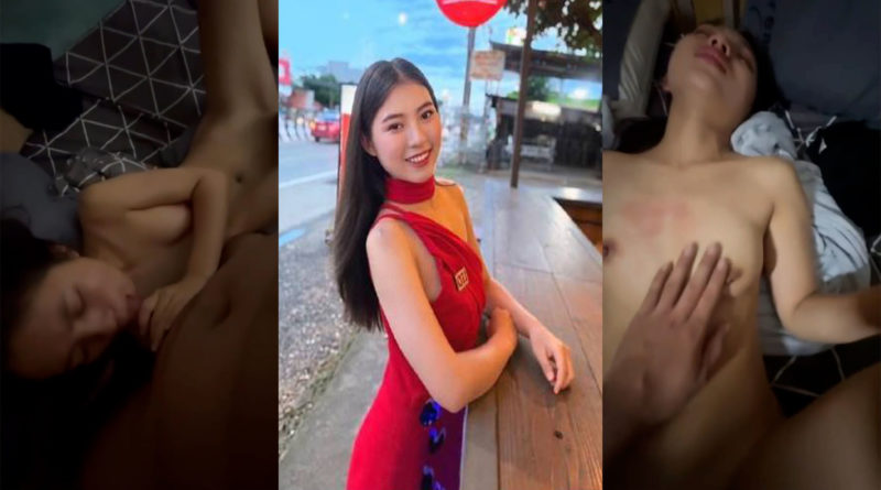 Thai porn movie, a story of a young woman having sex with her boyfriend